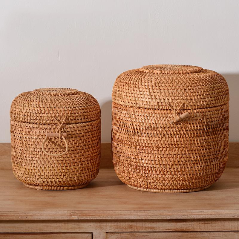 Handwoven Rattan Tea Storage B - đánh giá và giá Food Storage Oven Safe