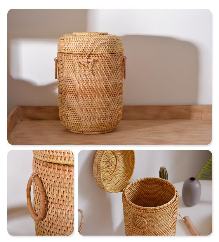 Handwoven Rattan Tea Storage B - đánh giá và giá Food Storage Oven Safe