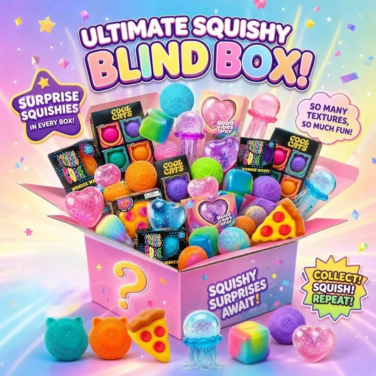120+ Mystery Fidget Toy Blind  - đánh giá và giá Food Storage Bag